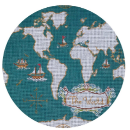 Atlas Pillow in Peacock Blue